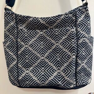 Thirty-One Casual Carry-All bag Navy EUC